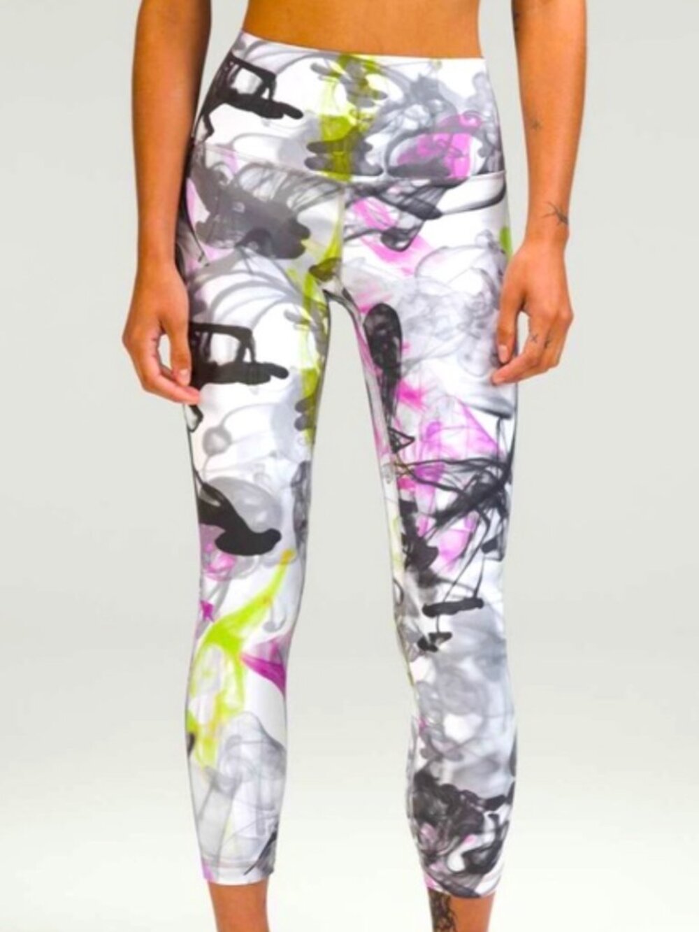Lululemon Athletica Throwback Print Align High-Rise Leggings Women's Size 6